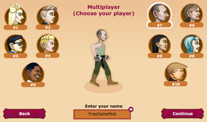 Celebrity Gunslingers Multiplayer Screenshot Freegamepick.jpg