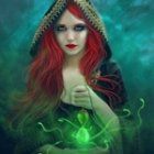 Зеленый амулет ведьмы