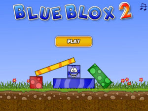 Синий кубик 2 screenshot