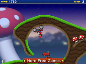Mario Bike Recharged screenshot