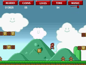 Super Flash Mario Bros screenshot