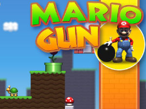 Марио с пушкой screenshot