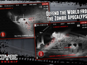 Zombie Gunship: Gun Down Zombies screenshot