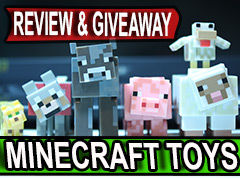 Jazwares Minecraft toys Series 2 Animal Mobs Review and Giveaway!