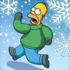 Simpson Springfield Snow Fight