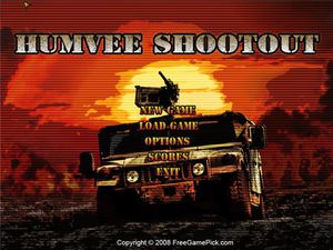 Humvee Shootout video