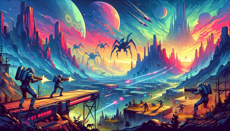 Alien Shooter 2: Tauche ein in eine Welt intensiver Alienkämpfe