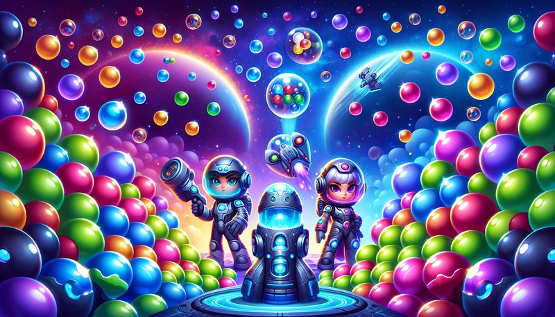 Bubble Match: Dive into an Intergalactic Bubble-Bursting Adventure