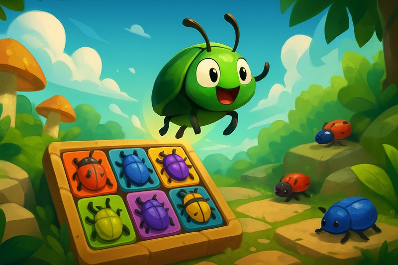 Descubra o Mundo Encantador de Beetle Bomp: Uma Aventura de Quebra-Cabeça