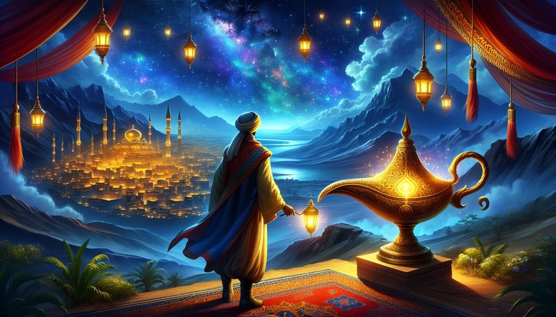 Откройте для себя волшебные приключения в Aladin and the Enchanted Lamp: Extended Edition