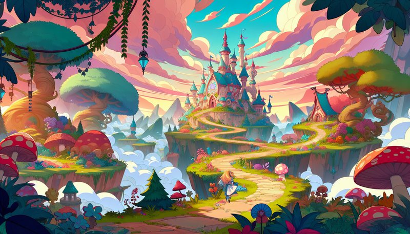 Découvrez la magie d'Alice au pays des merveilles : un voyage de jeu captivant