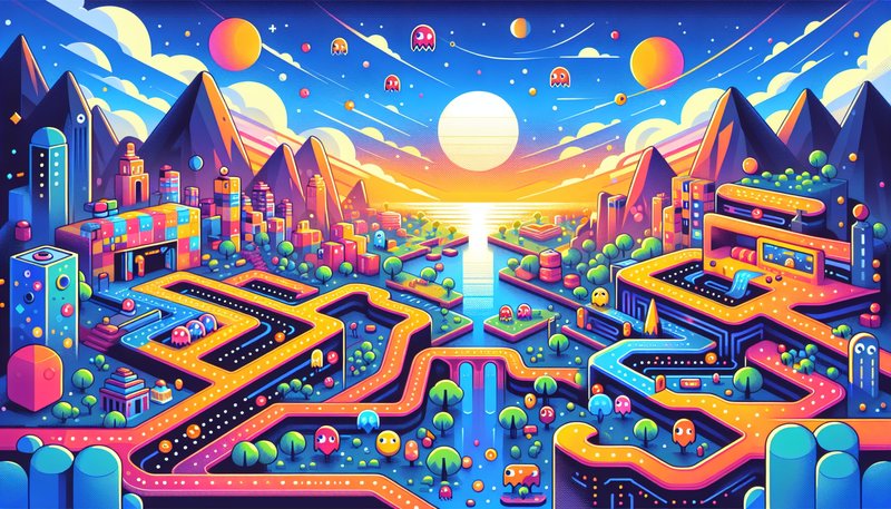 Découvrez le charme addictif de Pac Xon : une aventure d'arcade stratégique