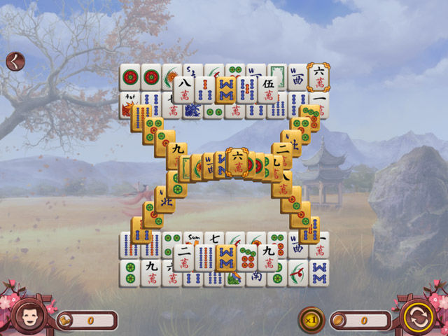 Sakura Day Mahjong - Screenshot 1