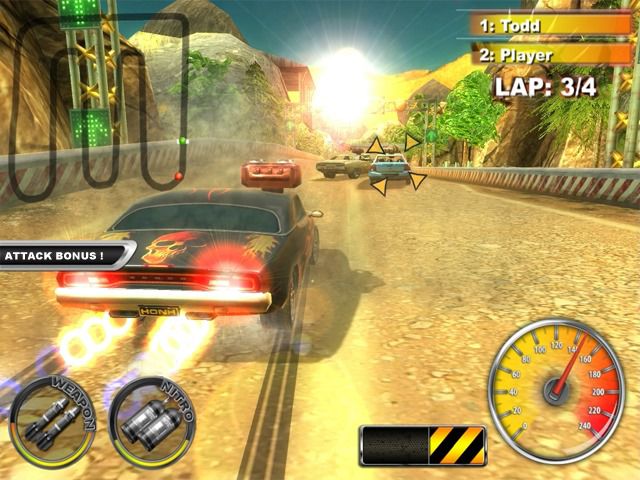 Lethal Brutal Racing - Screenshot 2