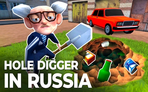 Hole Digger In Russia