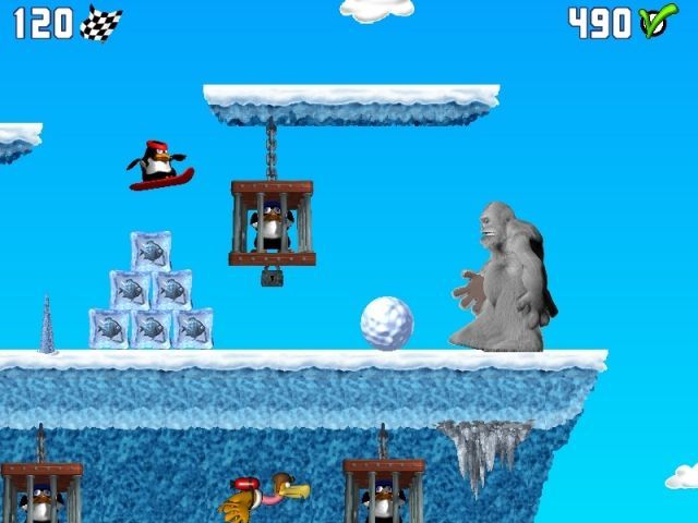 Penguin vs Yeti - Screenshot 1