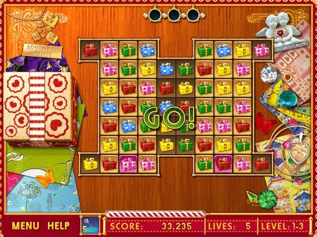 Valentine Treasures - Screenshot 1