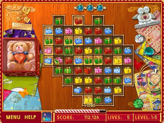 Valentine Treasures - Screenshot 3