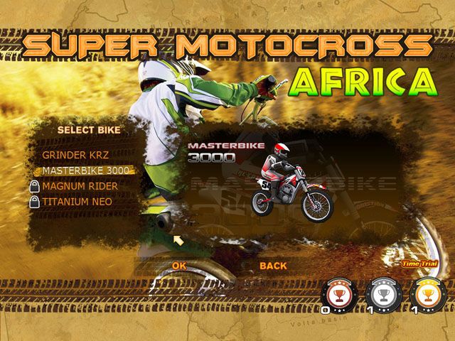 Super Motocross Africa - Screenshot 1