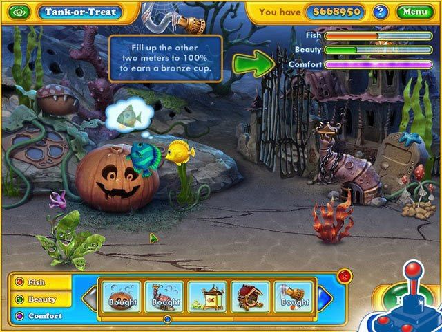 Fishdom - Spooky Splash - Screenshot 1