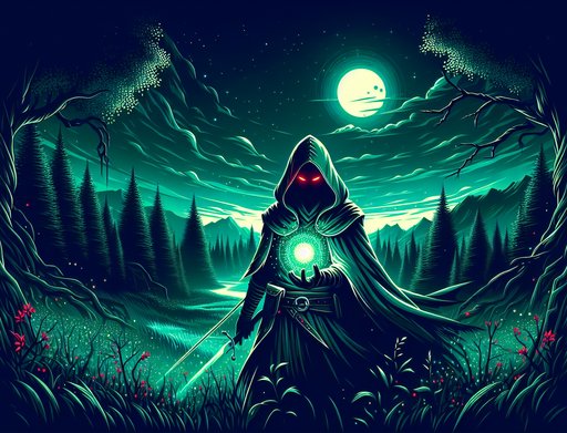 The Witch's Green Amulet