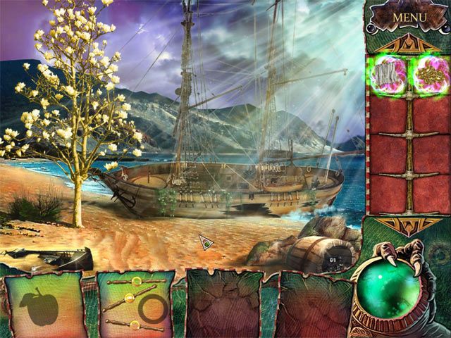 The Witch's Green Amulet - Screenshot 1
