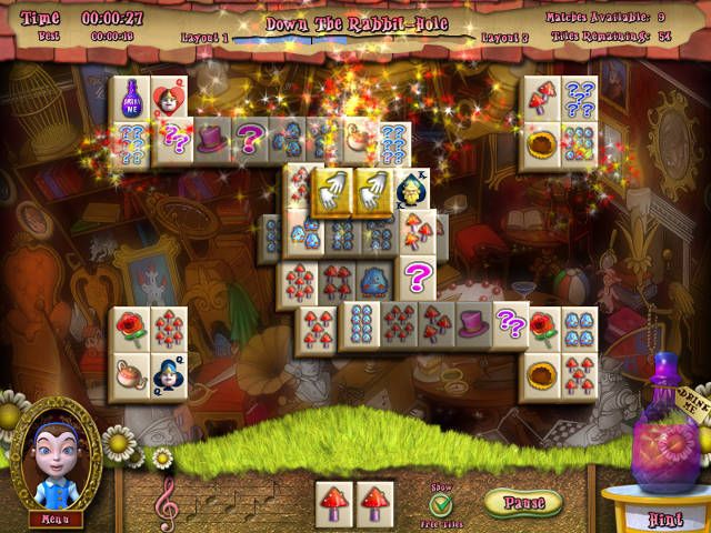 Alice's Magical Mahjong - Screenshot 1