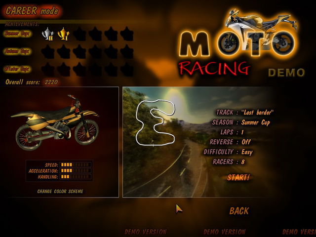 Moto Racing - Screenshot 3